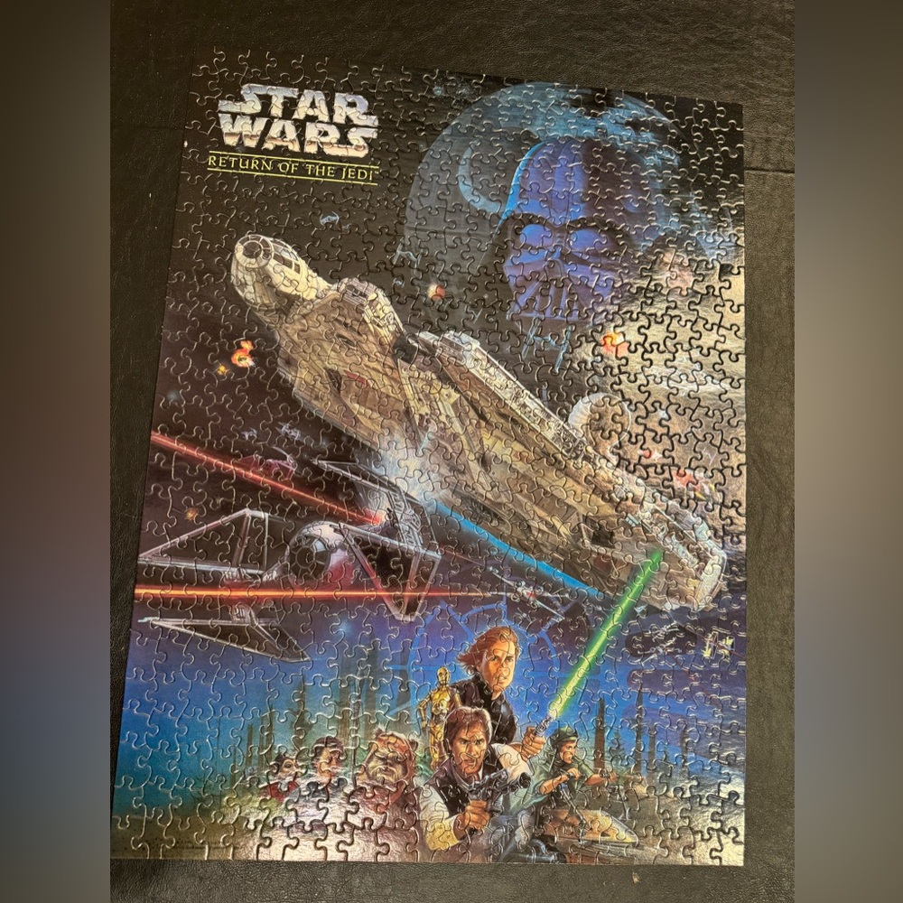 Star Wars Return of the Jedi 550 Piece Puzzle Vintage 1995